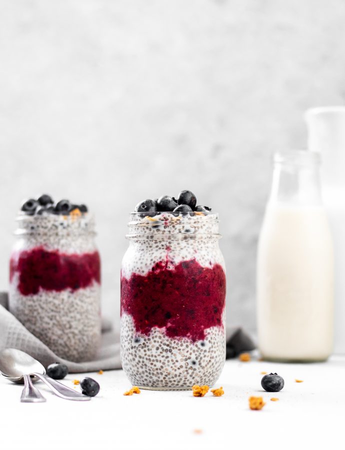 Mixed Berry Chia Seed Pudding
